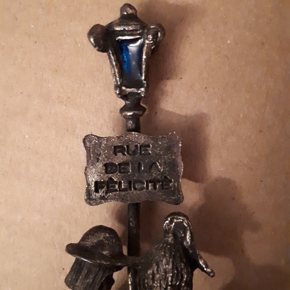 Vintage Peltro Italian Pewter Couple Figurine - Picture 4 of 7